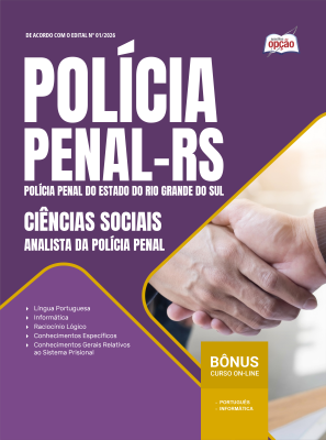 Apostila Polícia Penal-RS 2026 - Analista da Polícia Penal - Ciências Sociais